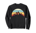 Landscape Mountain Sunset Lake Sweatshirt - Minimalist Print for Adults - T-Shirt, Sweatshirt, Hoodie