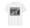 Midnight Overthinkers Club Funny T-Shirt - Minimalist Print Unisex - T-Shirt, Sweatshirt, Hoodie