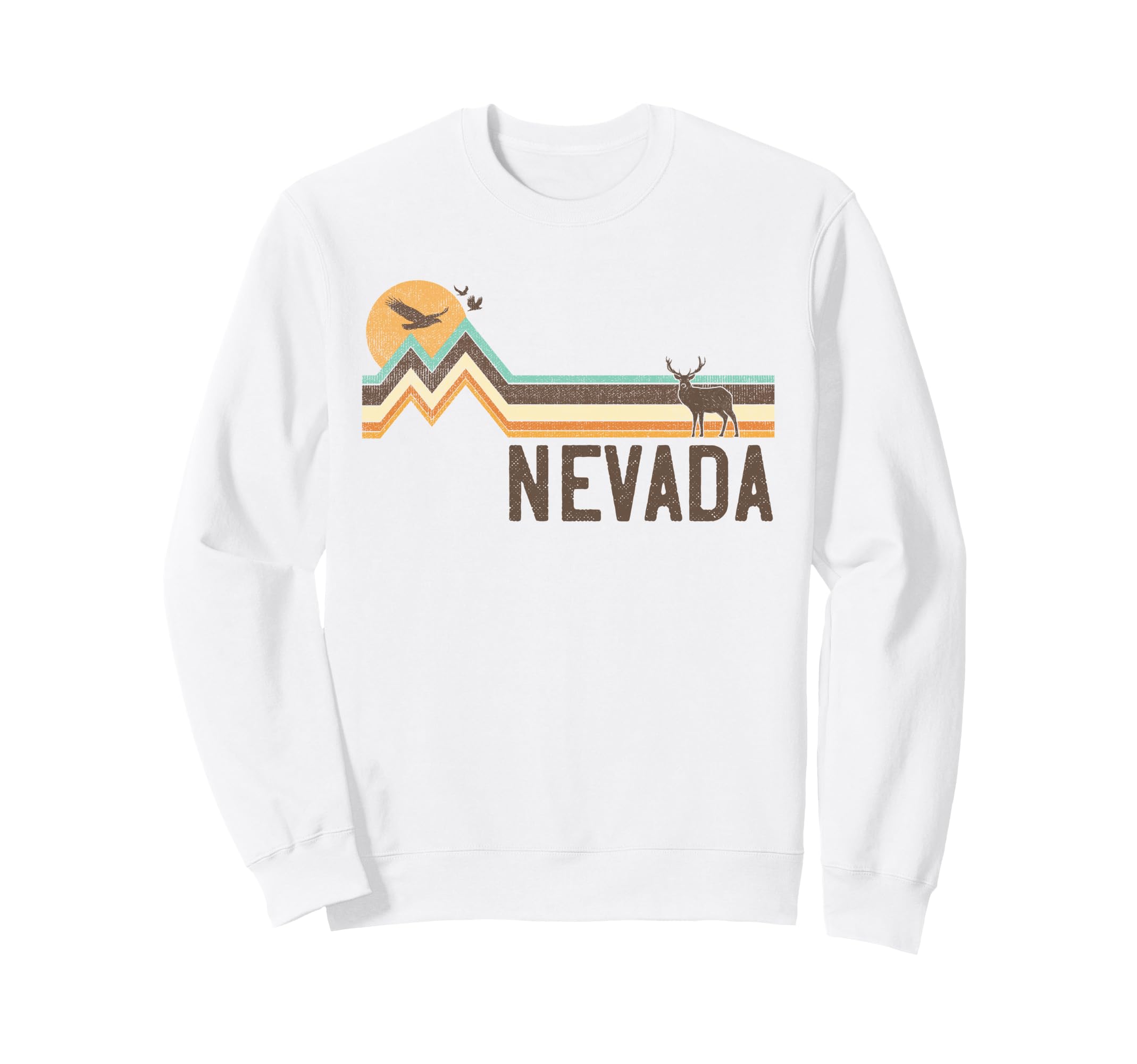 Nevada 70S 80S Nature Sweatshirt - Custom Art Print for Adults - T-Shirt, Sweatshirt, Hoodie