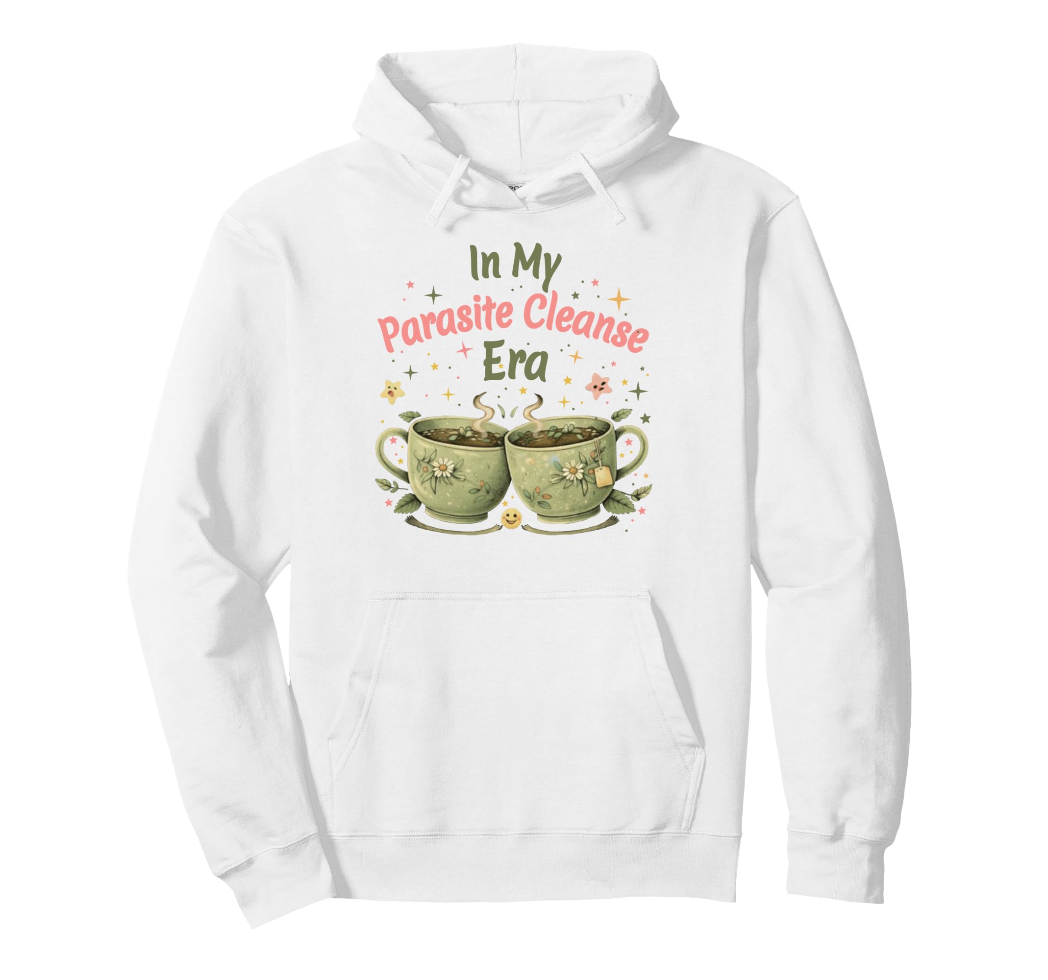 Funny Wellness Vibes Aesthetic Tea Hoodie - Custom Art Print Men Women - T-Shirt, Sweatshirt, Hoodie