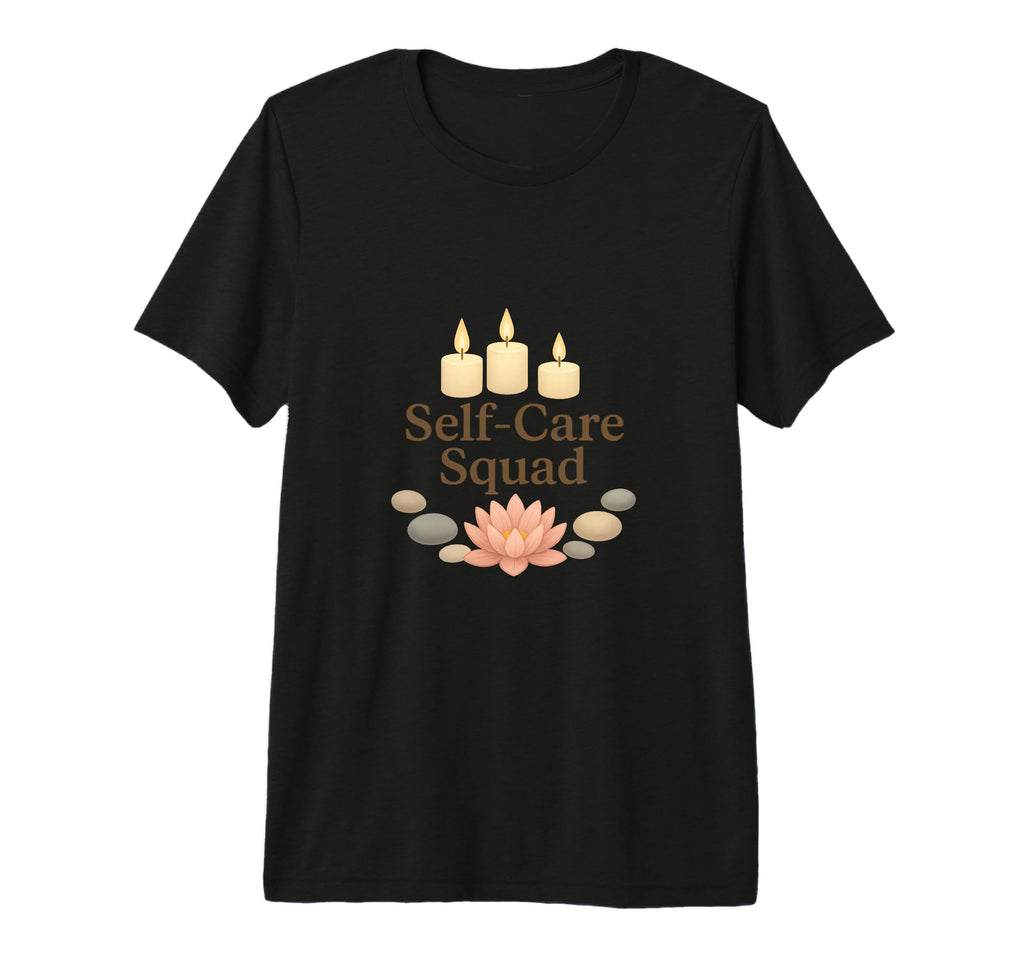 Self Care Squad Wellness Month Tri T-Shirt - Streetwear Style Men Women - T-Shirt, Sweatshirt, Hoodie