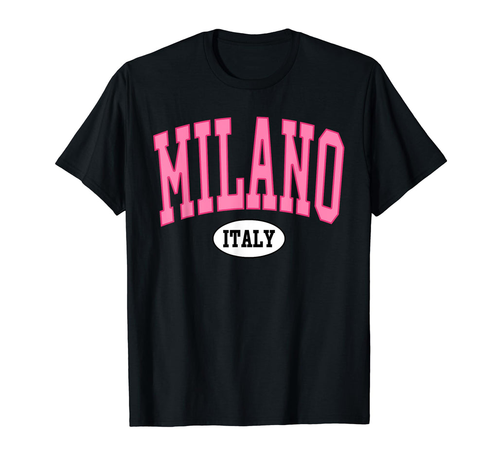 Milano Italy Varsity T-Shirt - Novelty Apparel Unisex - T-Shirt, Sweatshirt, Hoodie