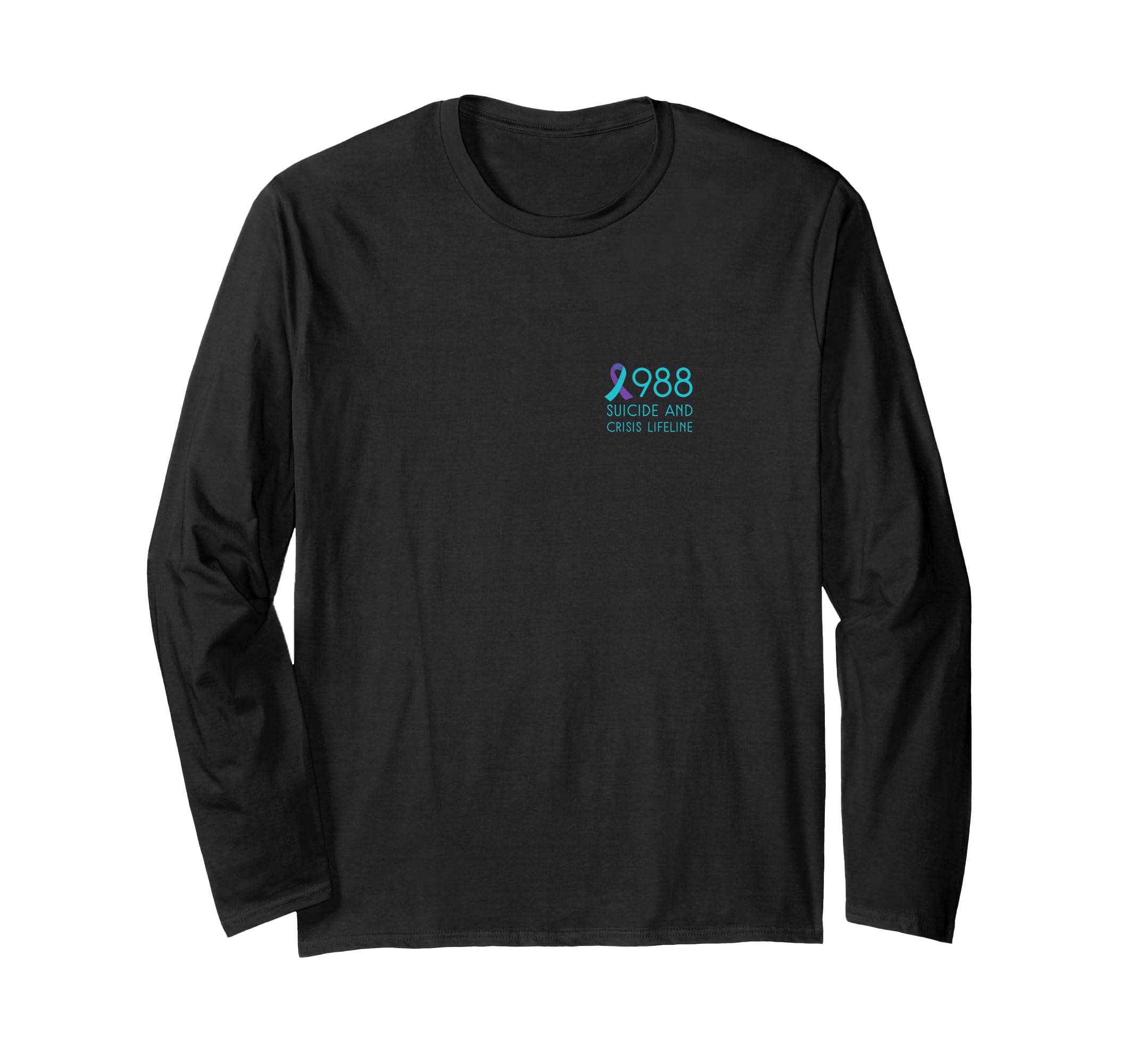 988 Suicide Prevention 988 T-Shirt - Minimalist Print Men Women - T-Shirt, Sweatshirt, Hoodie
