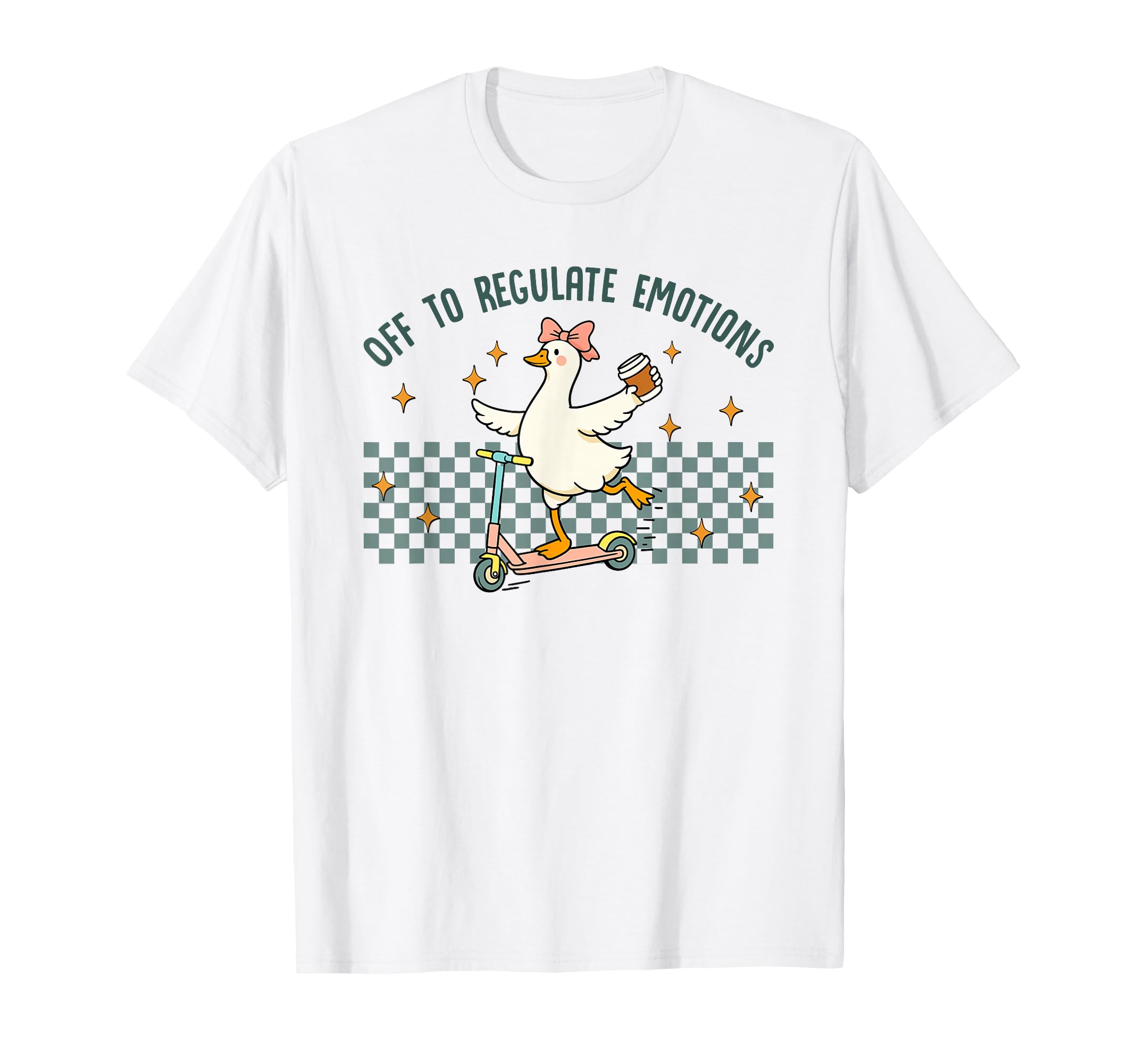 Off To Regulate Emotions Therapy T-Shirt - Casual Everyday Wear for Adults - T-Shirt, Sweatshirt, Hoodie