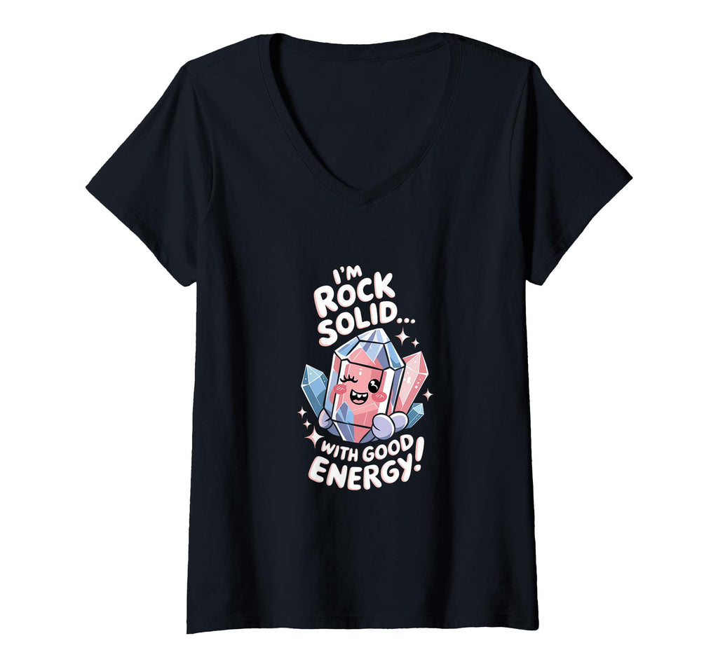 Womens Healing Stone Crystals Energy T-Shirt - Graphic Print for Adults - T-Shirt, Sweatshirt, Hoodie