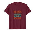 Old School New Typography T-Shirt - Aesthetic Graphic for Adults - T-Shirt, Sweatshirt, Hoodie