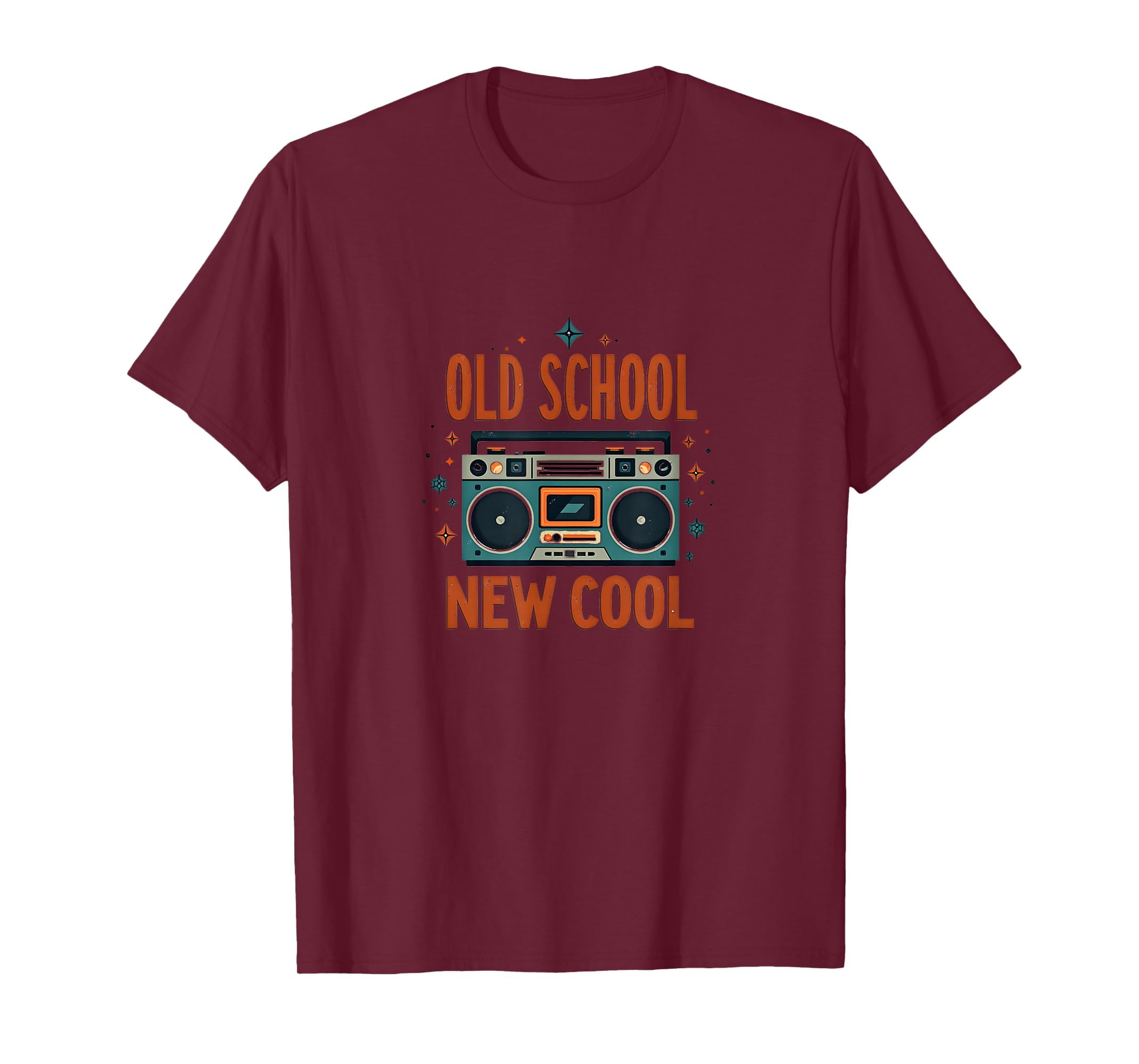 Old School New Typography T-Shirt - Aesthetic Graphic for Adults - T-Shirt, Sweatshirt, Hoodie