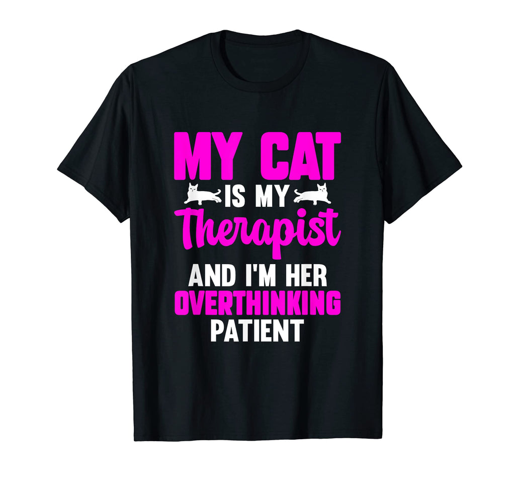 Cat Lover Overthinker Pet T-Shirt - Aesthetic Graphic Men Women - T-Shirt, Sweatshirt, Hoodie
