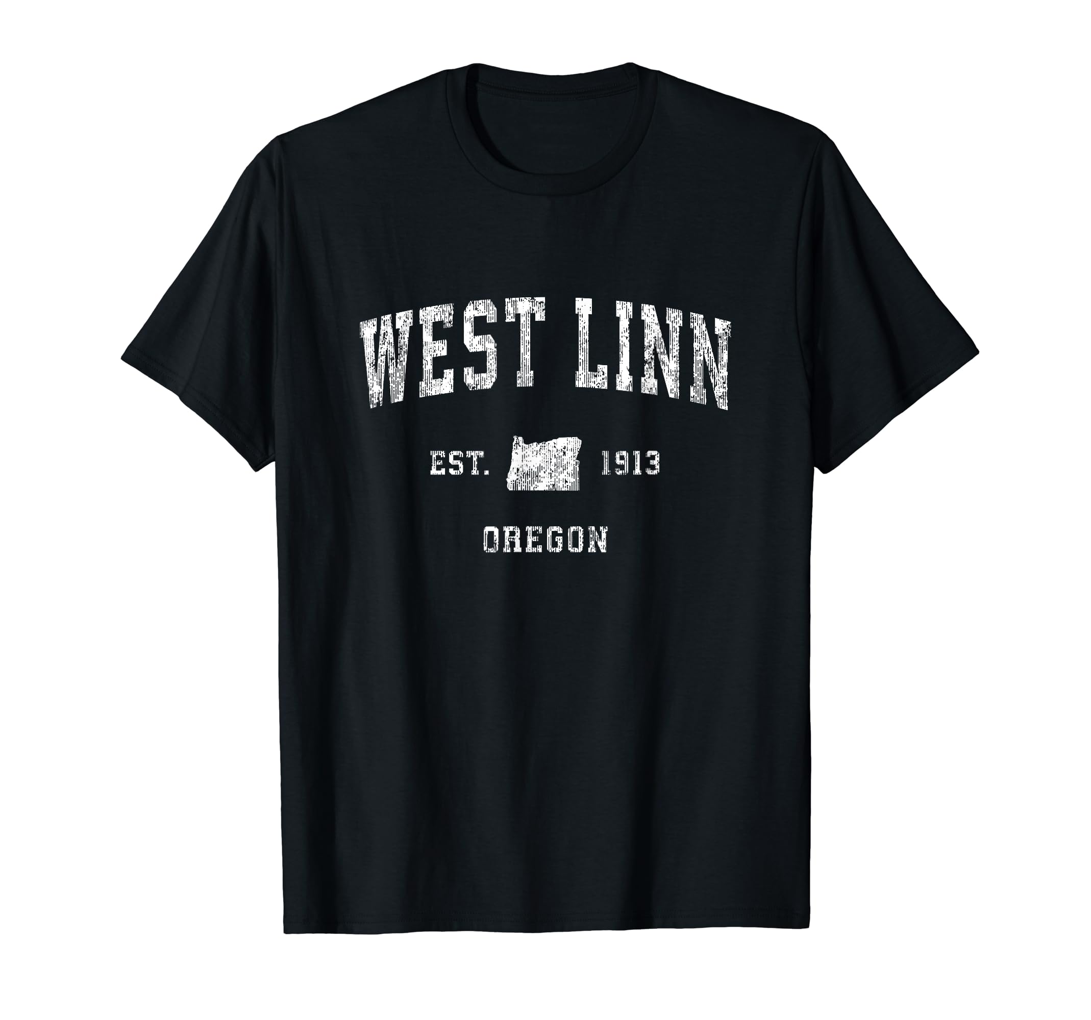 West Linn Oregon Or Athletic Sports T-Shirt - Graphic Print Men Women - T-Shirt, Sweatshirt, Hoodie