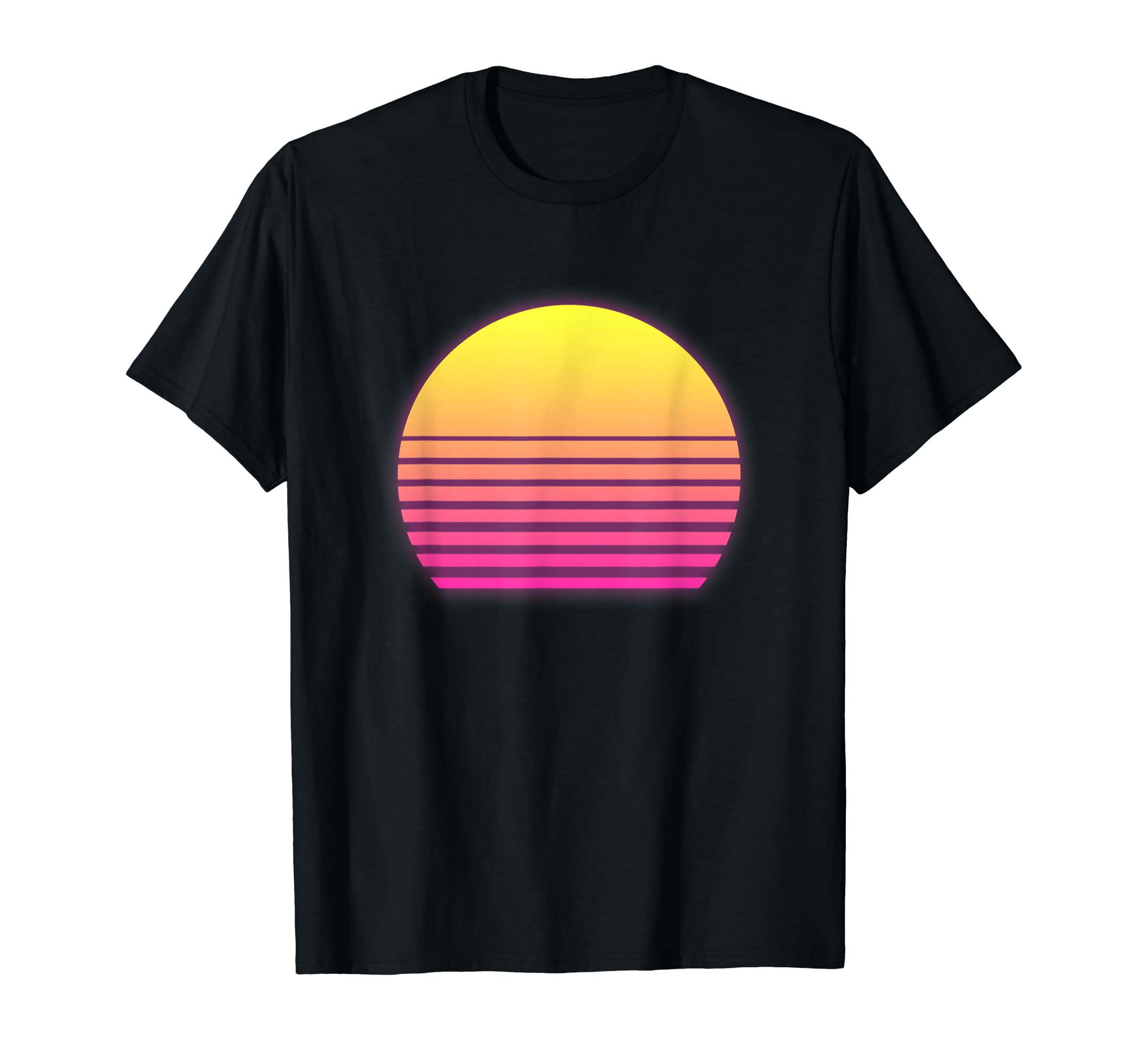 Synthwave Sun 80S Retrowave T-Shirt - Streetwear Style for Adults - T-Shirt, Sweatshirt, Hoodie
