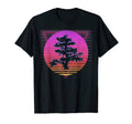 Bonsai Tree Art Japanese Vaporwave 80S T-Shirt - Unique Graphic for Adults - T-Shirt, Sweatshirt, Hoodie