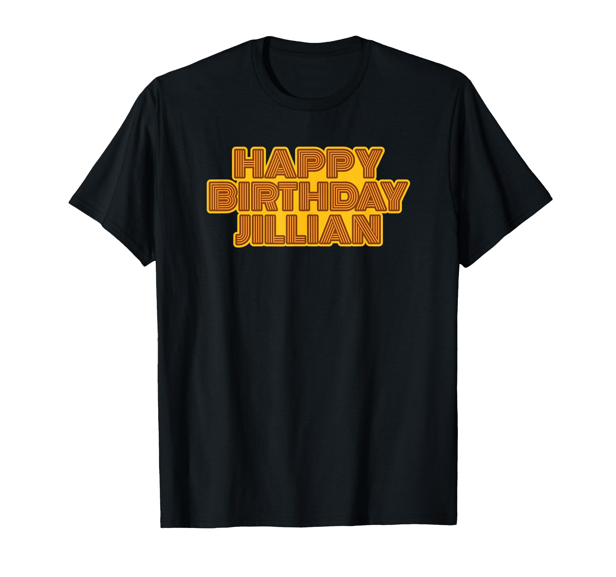 Happy Birthday Jillian Personalized T-Shirt - Custom Art Print Men Women - T-Shirt, Sweatshirt, Hoodie