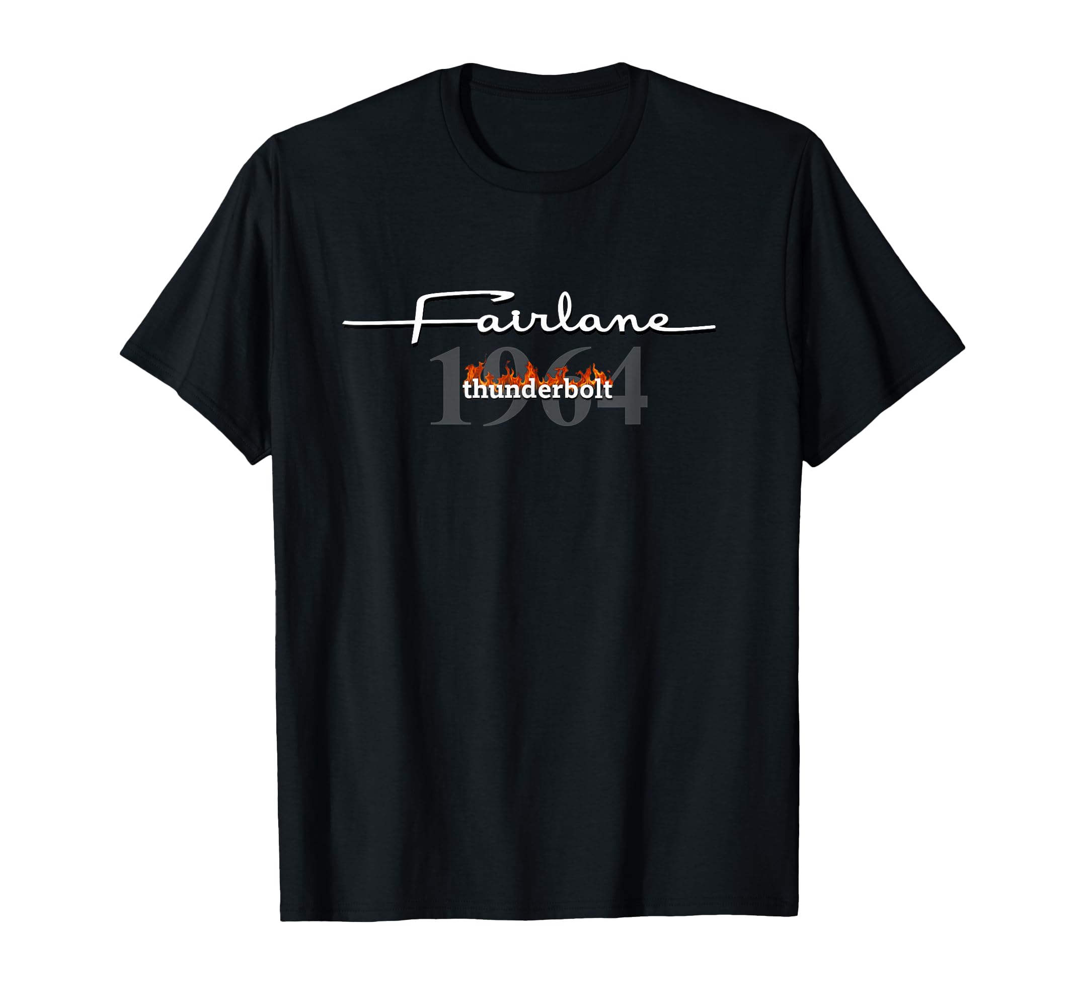 1964 Thunderbolt Emblem Fairlane T-Shirt - Fun Novelty Design Men Women - T-Shirt, Sweatshirt, Hoodie