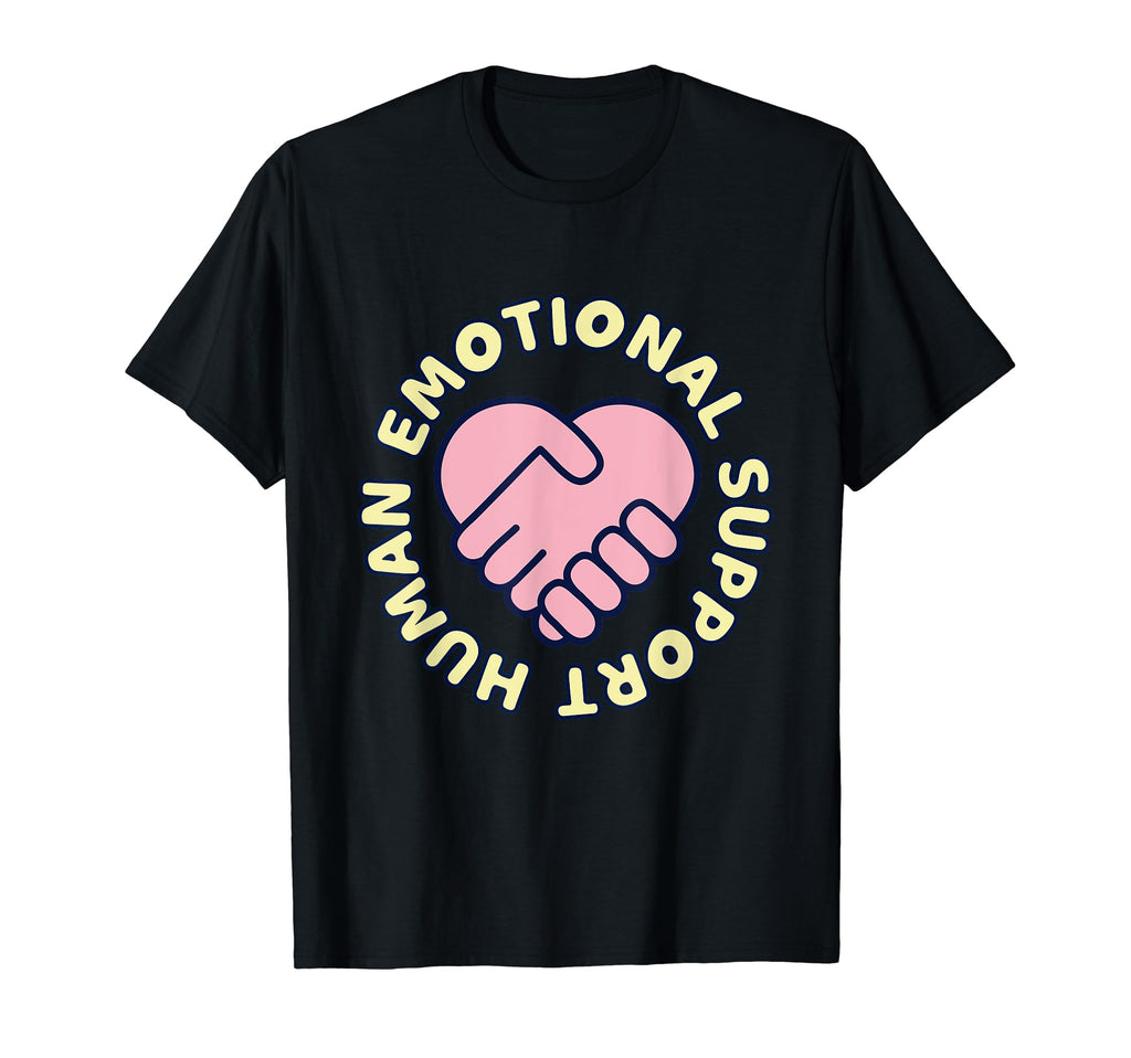 Emotional Support Human Pastel T-Shirt - Streetwear Style for Adults - T-Shirt, Sweatshirt, Hoodie