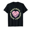 Emotional Support Human Pastel T-Shirt - Streetwear Style for Adults - T-Shirt, Sweatshirt, Hoodie