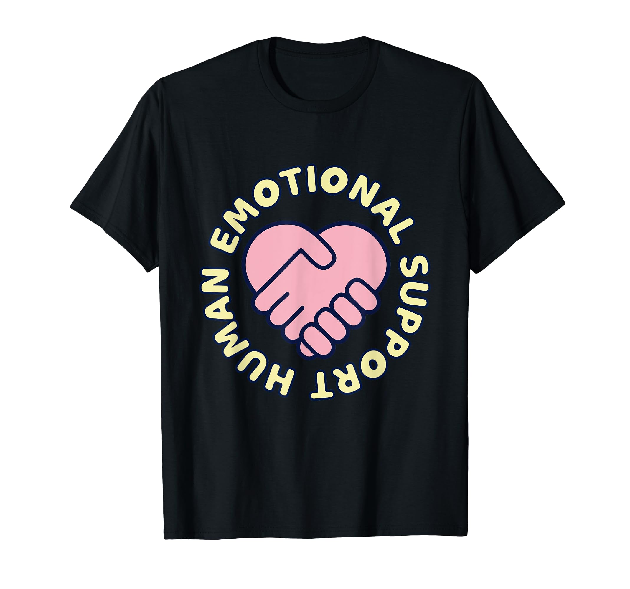 Emotional Support Human Pastel T-Shirt - Streetwear Style for Adults - T-Shirt, Sweatshirt, Hoodie