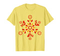 Smokykitten Pyrex Pattern Friendship Red T-Shirt - Trendy Graphic Unisex - T-Shirt, Sweatshirt, Hoodie