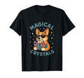 Corgi Magical Crystals Energy Healing Vibes T-Shirt - Unique Graphic Unisex - T-Shirt, Sweatshirt, Hoodie
