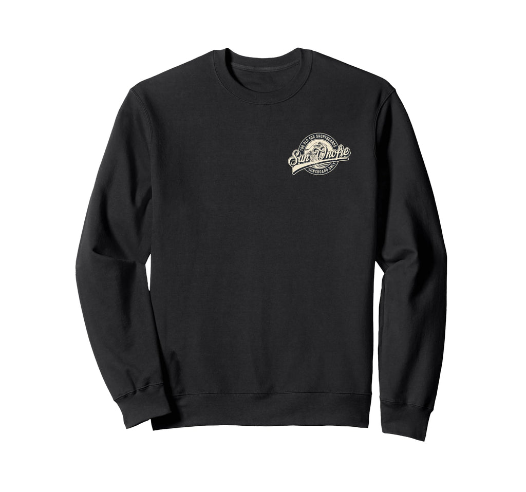 2 Sided San Onofre Longboard Only Sweatshirt - Minimalist Print Unisex - T-Shirt, Sweatshirt, Hoodie