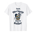 Soul Mermaid Summer Mermaids Beach Pinup T-Shirt - Unique Graphic Men Women - T-Shirt, Sweatshirt, Hoodie