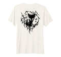 Y2K Cat Emo Goth 90S 2000S Grunge Tri T-Shirt - Unique Graphic for Adults - T-Shirt, Sweatshirt, Hoodie