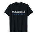 Managua Nicaragua 70S 80S Type T-Shirt - Graphic Print Unisex - T-Shirt, Sweatshirt, Hoodie