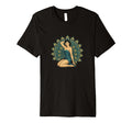 Pinup Peacock Sexy Cheesecake T-Shirt - Graphic Print Unisex - T-Shirt, Sweatshirt, Hoodie
