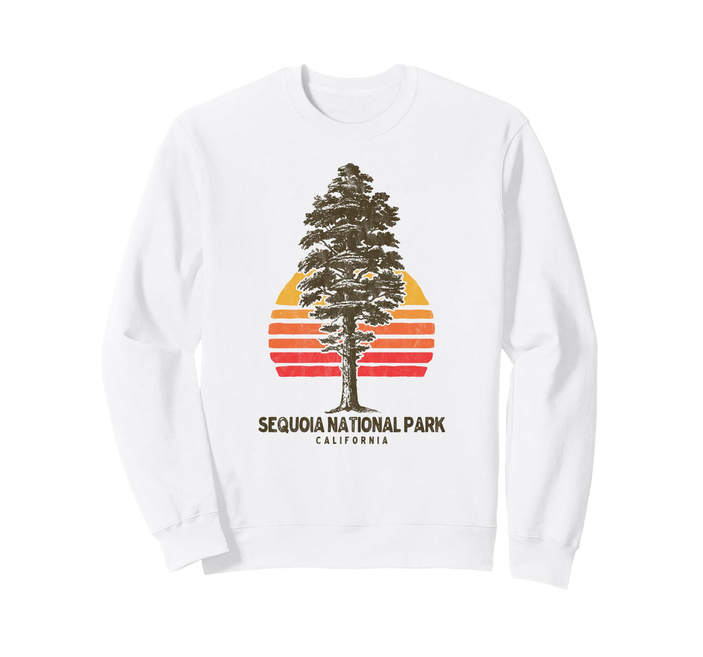 Sequoia National Park Tree Minimalist Sweatshirt - Custom Art Print Unisex - T-Shirt, Sweatshirt, Hoodie