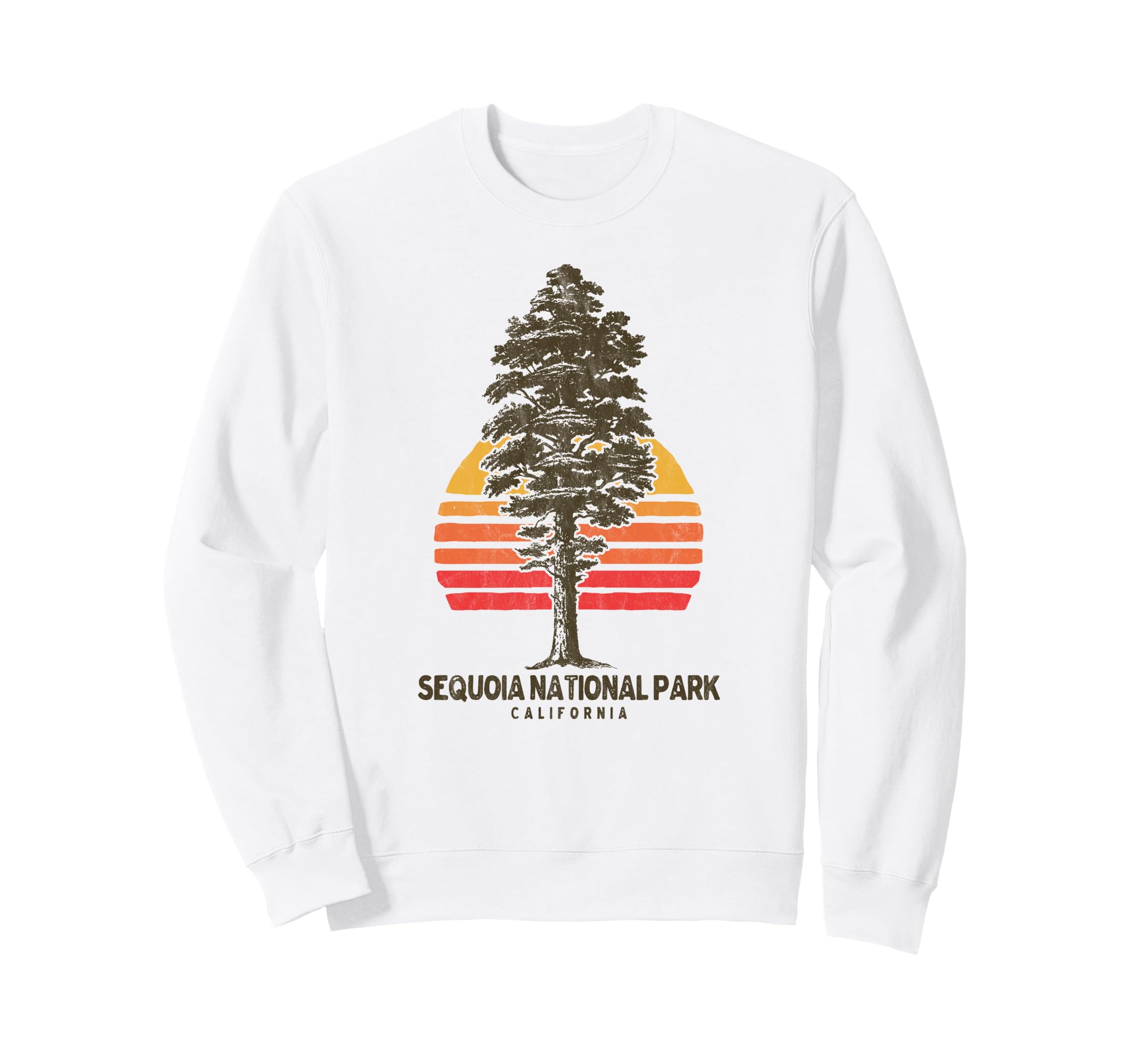 Sequoia National Park Tree Minimalist Sweatshirt - Custom Art Print Unisex - T-Shirt, Sweatshirt, Hoodie