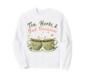 Funny Wellness Vibes Aesthetic Tea Sweatshirt - Trendy Graphic for Adults - T-Shirt, Sweatshirt, Hoodie