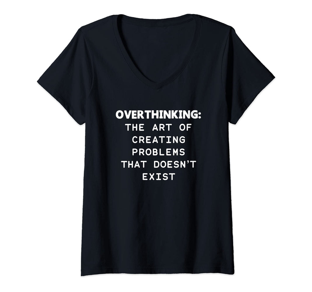 Womens Funny Overthinker Definition T-Shirt - Minimalist Print for Adults - T-Shirt, Sweatshirt, Hoodie
