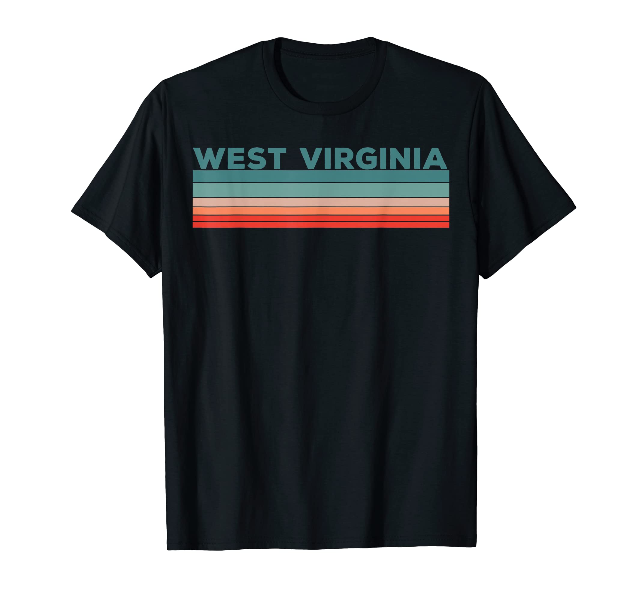 West Virginia 70S 80S T-Shirt - Aesthetic Graphic for Adults - T-Shirt, Sweatshirt, Hoodie