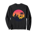 80S Synthwave Sweatshirt - Casual Everyday Wear Men Women - T-Shirt, Sweatshirt, Hoodie