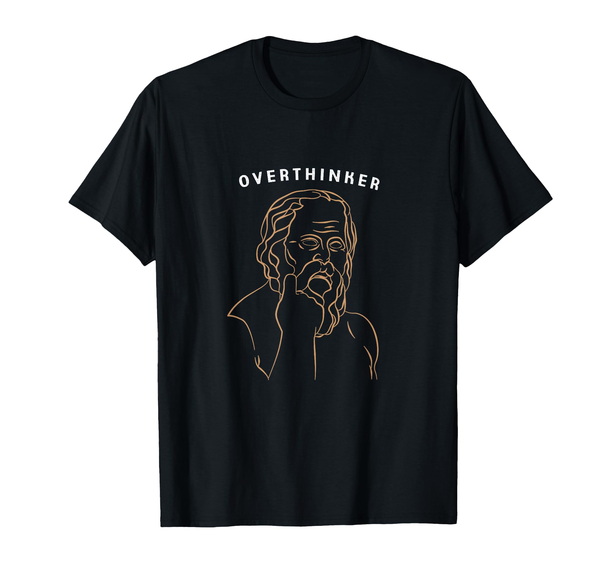 Im Overthinker Ancient Greek Funny T-Shirt - Fun Novelty Design Men Women - T-Shirt, Sweatshirt, Hoodie