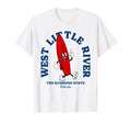 West Little River Florida Surfer Beach T-Shirt - Custom Art Print Unisex - T-Shirt, Sweatshirt, Hoodie
