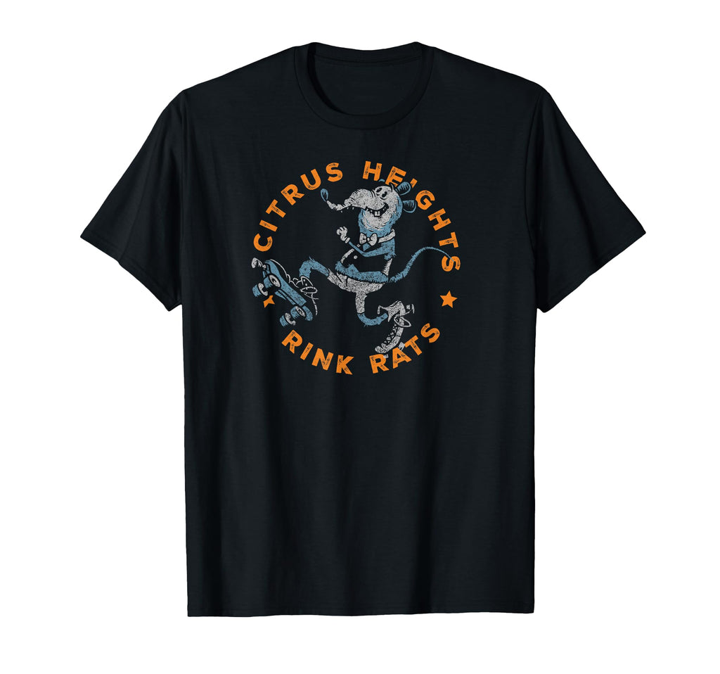 Rink Rat Citrus Heights Sacramento T-Shirt - Aesthetic Graphic for Adults - T-Shirt, Sweatshirt, Hoodie
