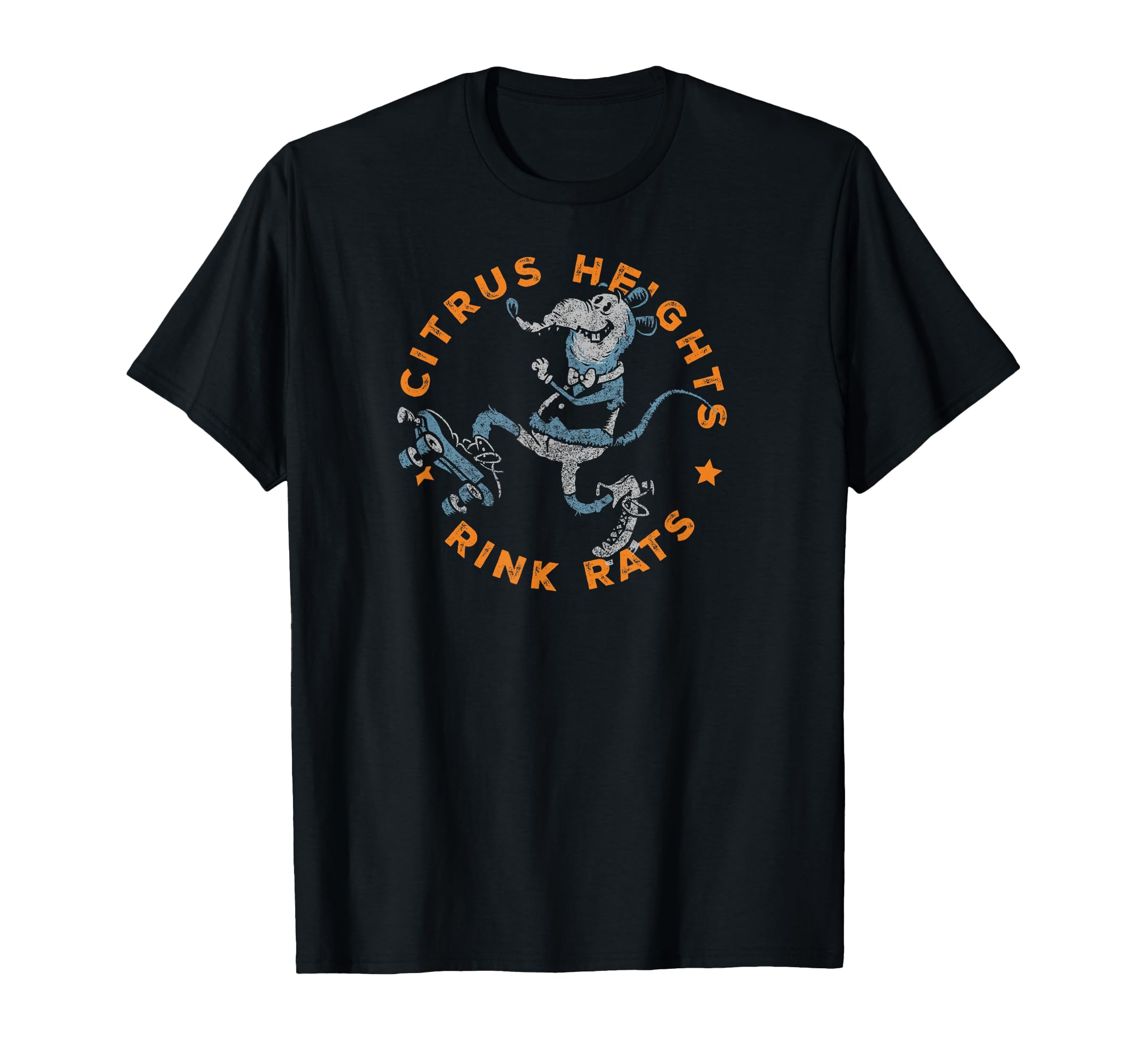 Rink Rat Citrus Heights Sacramento T-Shirt - Aesthetic Graphic for Adults - T-Shirt, Sweatshirt, Hoodie