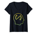 Womens Overthinker Rumination V Neck T-Shirt - Casual Everyday Wear Unisex - T-Shirt, Sweatshirt, Hoodie