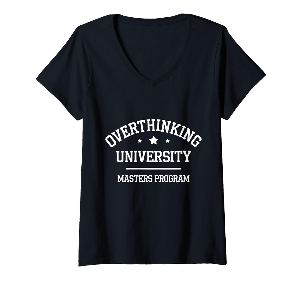 Womens Overthinker Antisociai Introvert T-Shirt - Novelty Apparel Unisex - T-Shirt, Sweatshirt, Hoodie