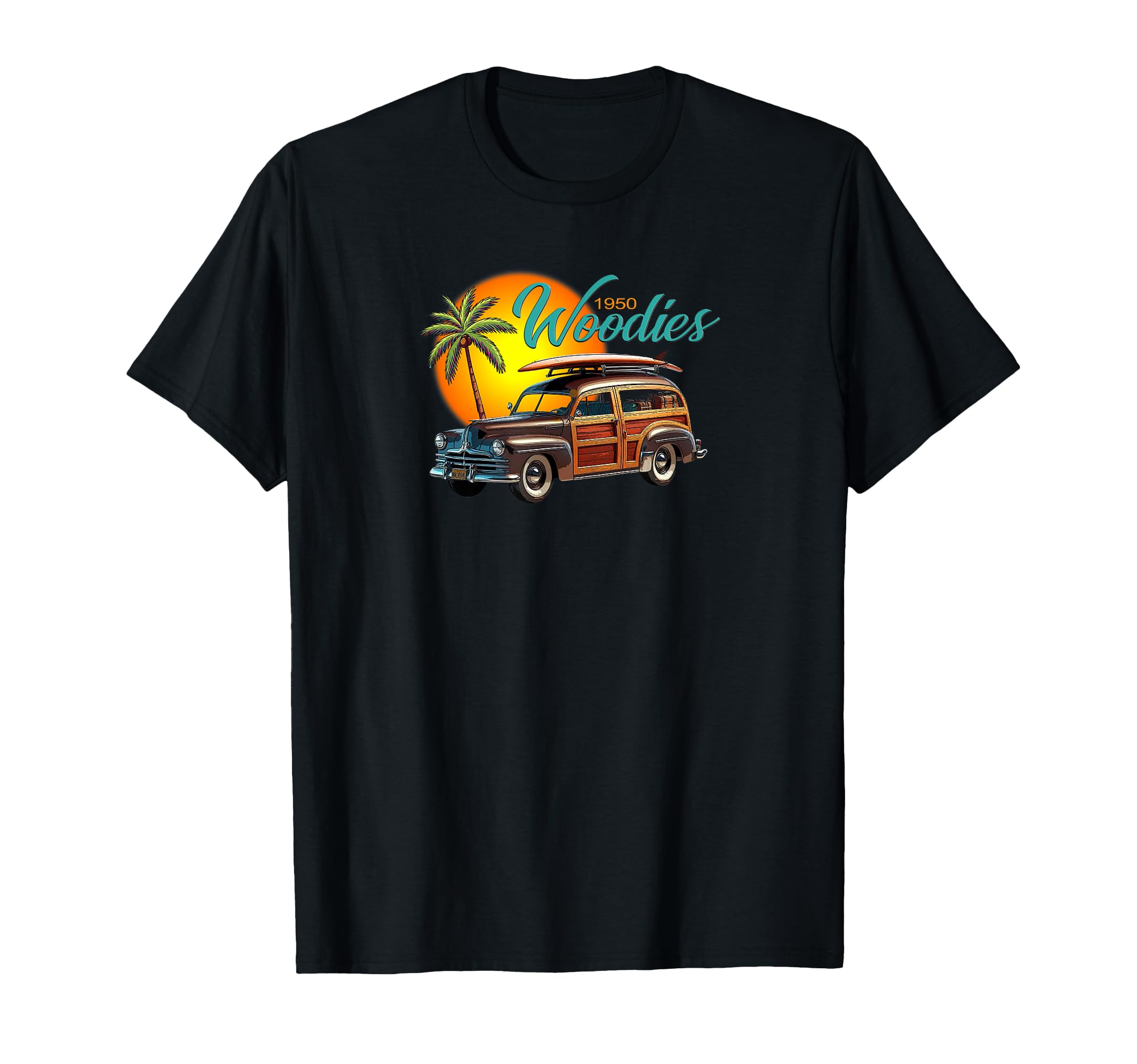1950 Woodie Wagon Station Wagon Woody T-Shirt - Streetwear Style Unisex - T-Shirt, Sweatshirt, Hoodie