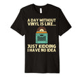 Vinyl Dj Vinyl Record Lovers Music T-Shirt - Custom Art Print Men Women - T-Shirt, Sweatshirt, Hoodie