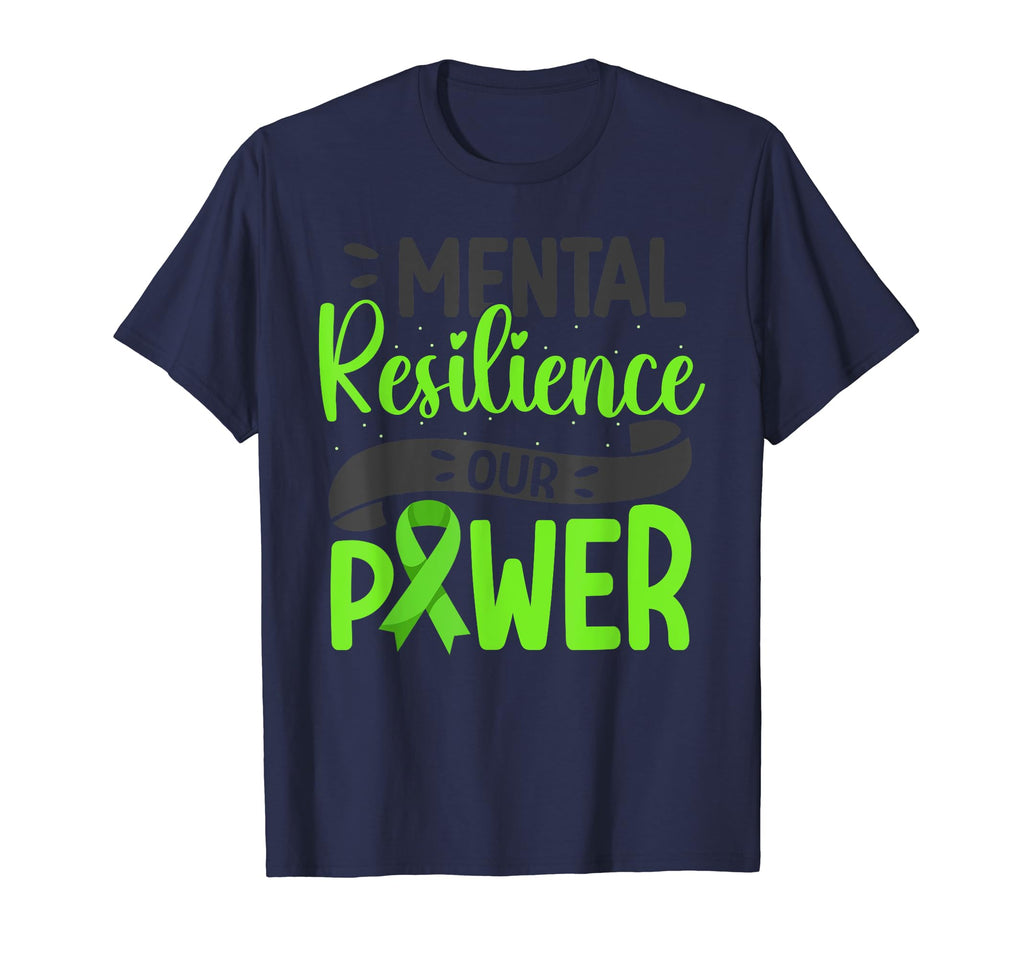 Mental Resilience Our Power Green T-Shirt - Trendy Graphic Men Women - T-Shirt, Sweatshirt, Hoodie