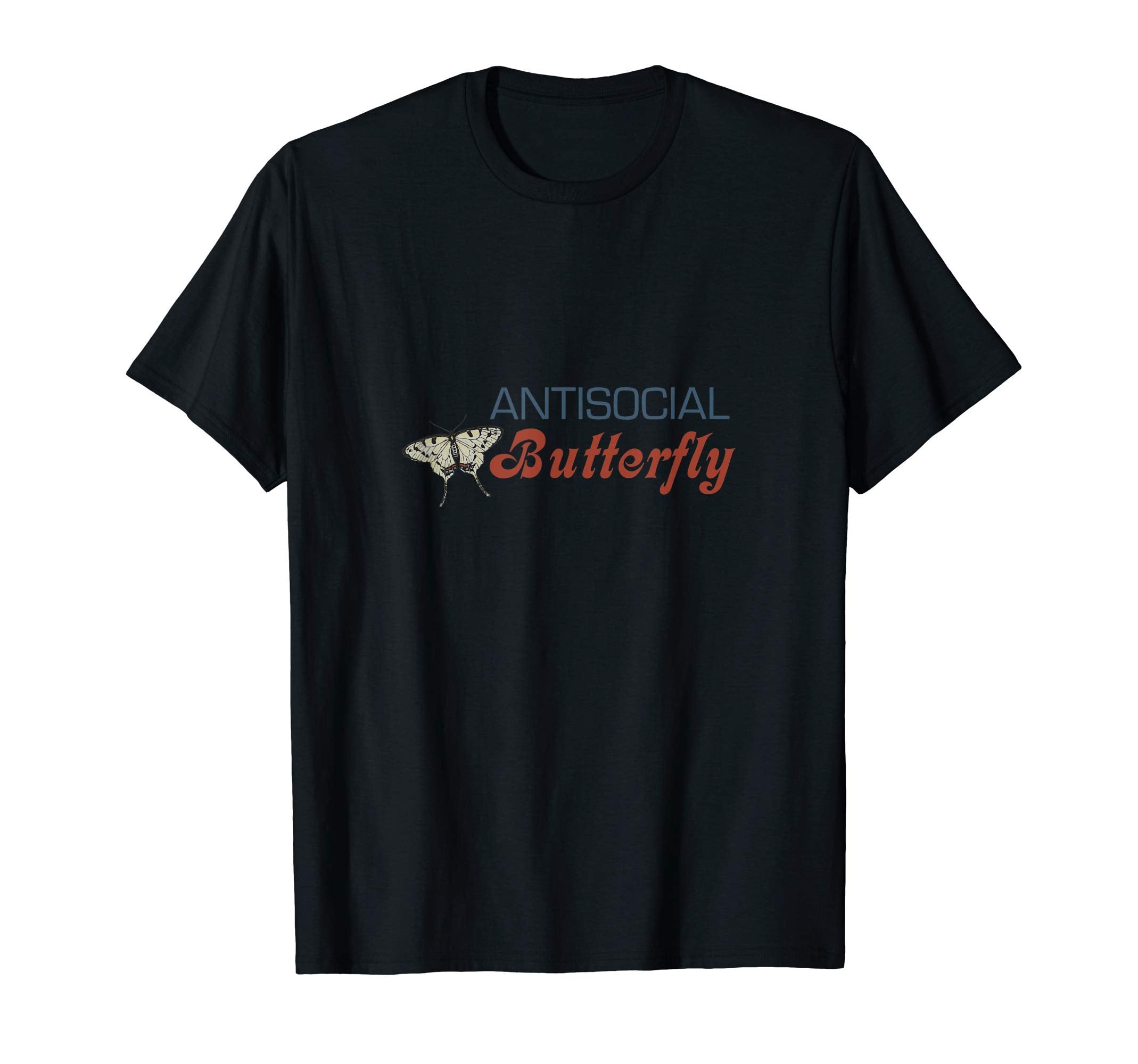 Antisocial Butterfly T-Shirt - Custom Art Print for Adults - T-Shirt, Sweatshirt, Hoodie