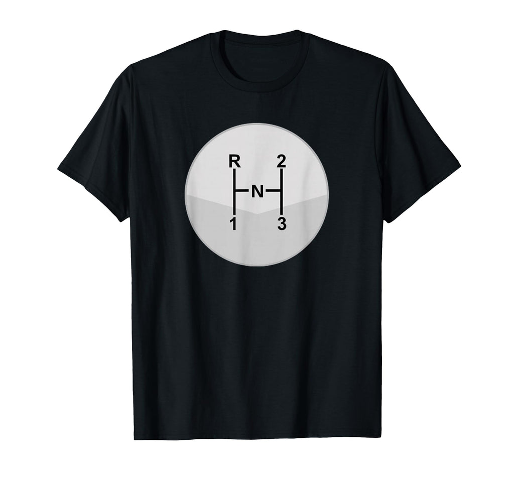 3 Tree Shift Knob Pattern Car T-Shirt - Unique Graphic Unisex - T-Shirt, Sweatshirt, Hoodie