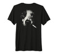 Border Collie Smoking Cigarette Grunge T-Shirt - Minimalist Print Unisex - T-Shirt, Sweatshirt, Hoodie