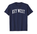 Key West Florida Varsity Arched Text T-Shirt - Minimalist Print for Adults - T-Shirt, Sweatshirt, Hoodie