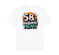 58 And Keeping It Real Birthday Gift T-Shirt - Custom Art Print for Adults - T-Shirt, Sweatshirt, Hoodie