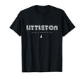 Littleton New Hampshire Nh 70S 80S Type T-Shirt - Unique Graphic for Adults - T-Shirt, Sweatshirt, Hoodie