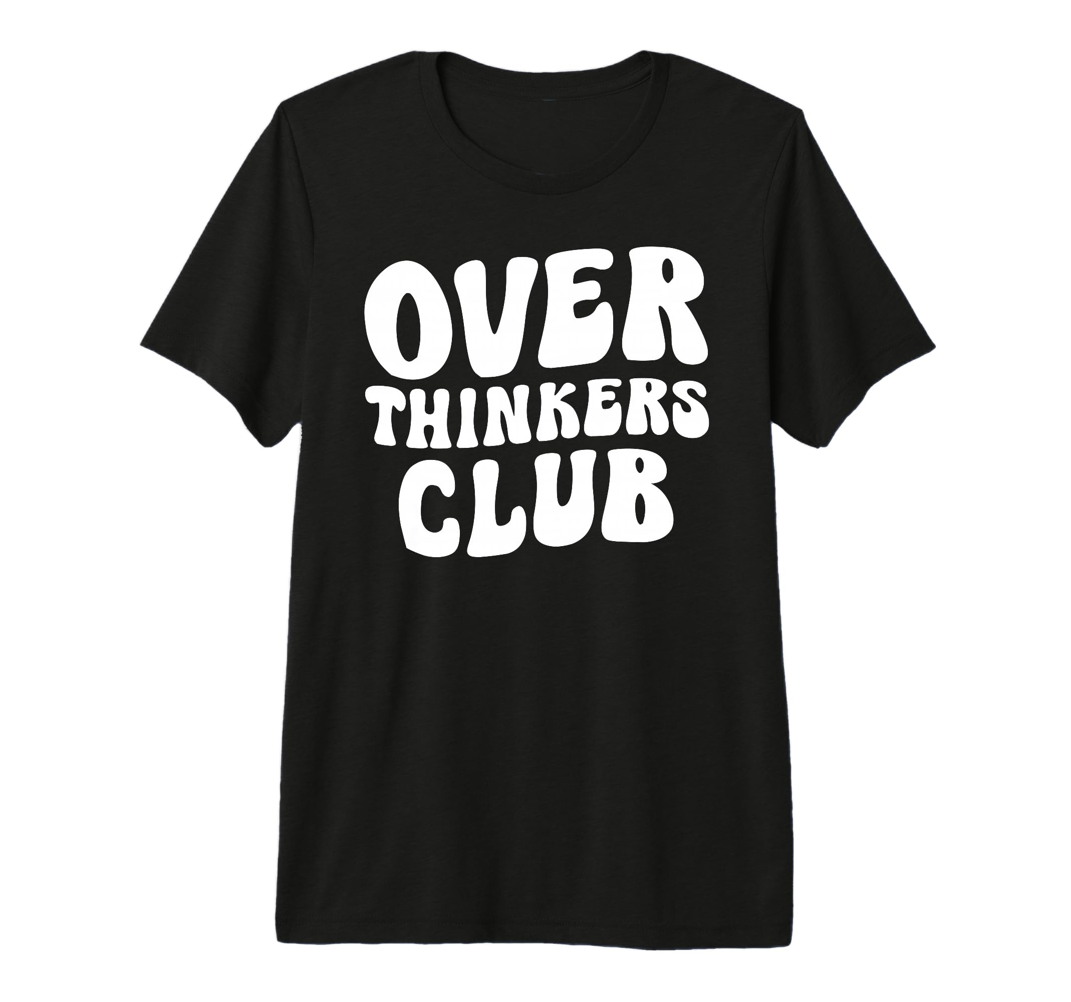 Overthinkers Club Tri Blend T-Shirt - Fun Novelty Design Men Women - T-Shirt, Sweatshirt, Hoodie