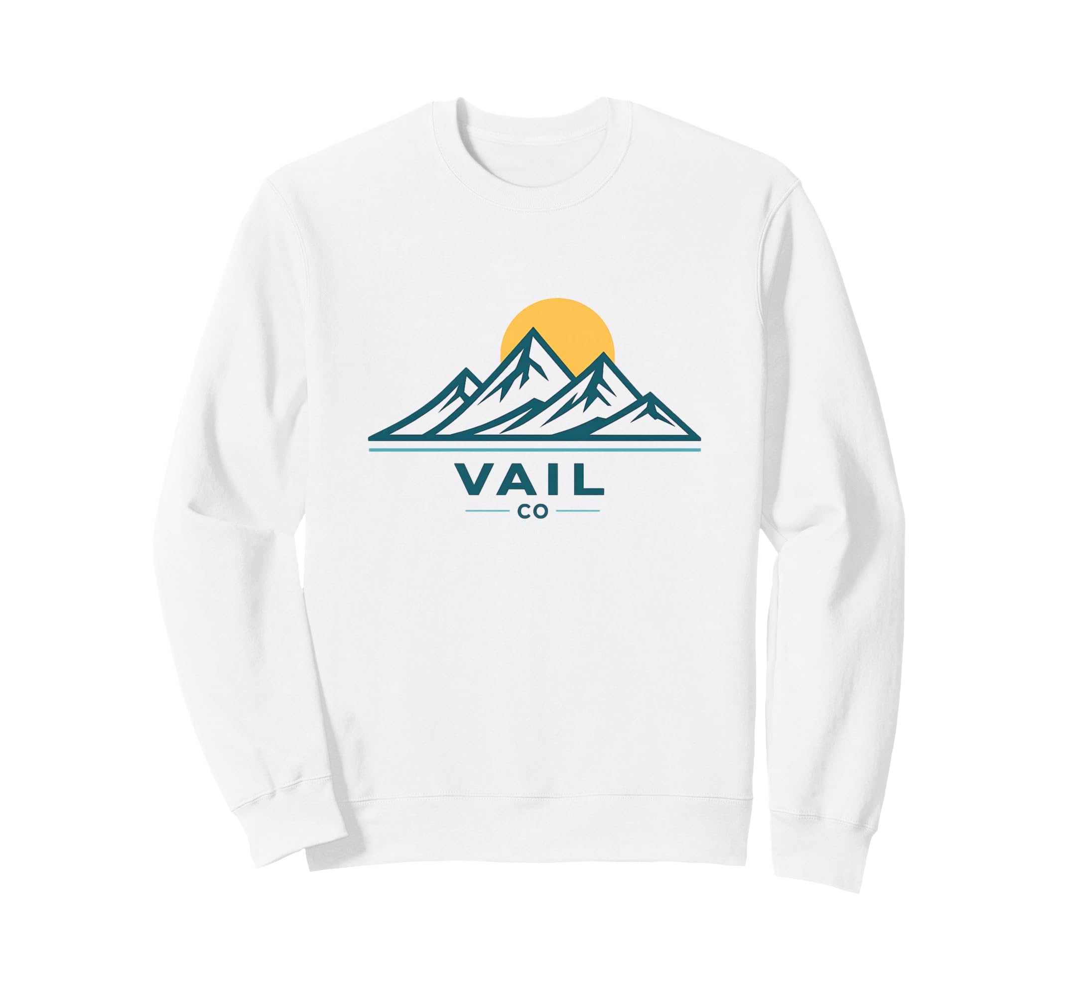Vail Colorado Co Vail Co 70S Sweatshirt - Fun Novelty Design Unisex - T-Shirt, Sweatshirt, Hoodie